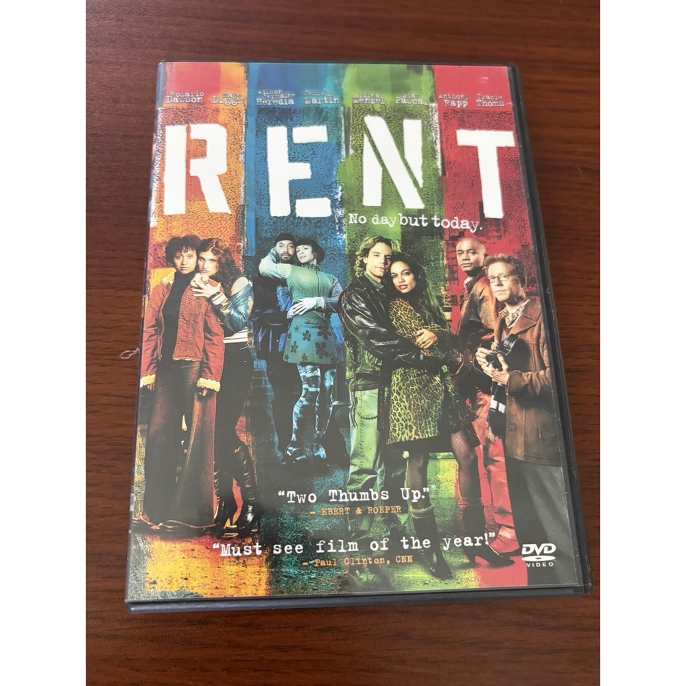 Rent DVD 2005 Widescreen Musical Theater Film‎